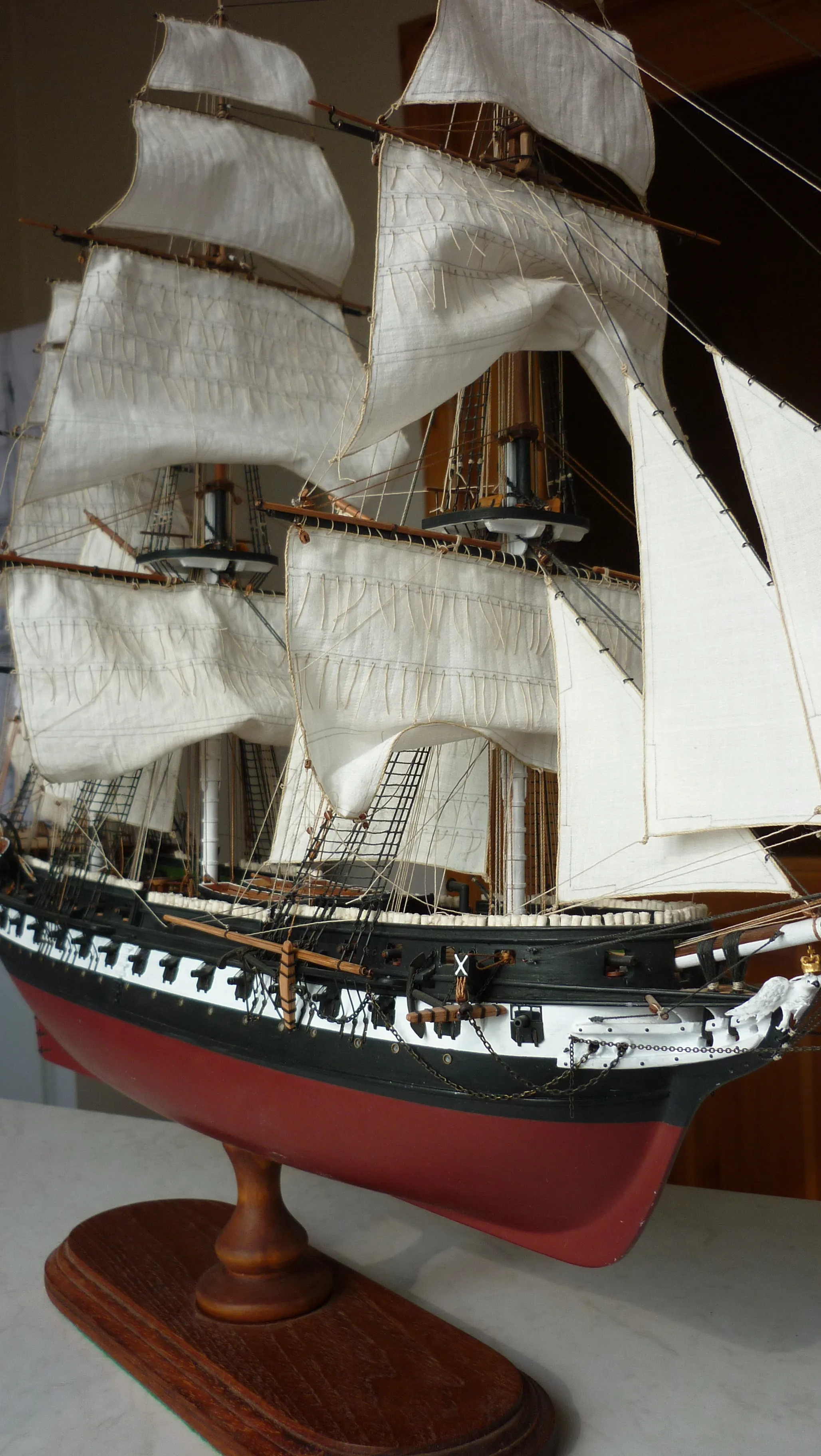 Модель корабля Фрегат «Паллада» - Верфь на Столе