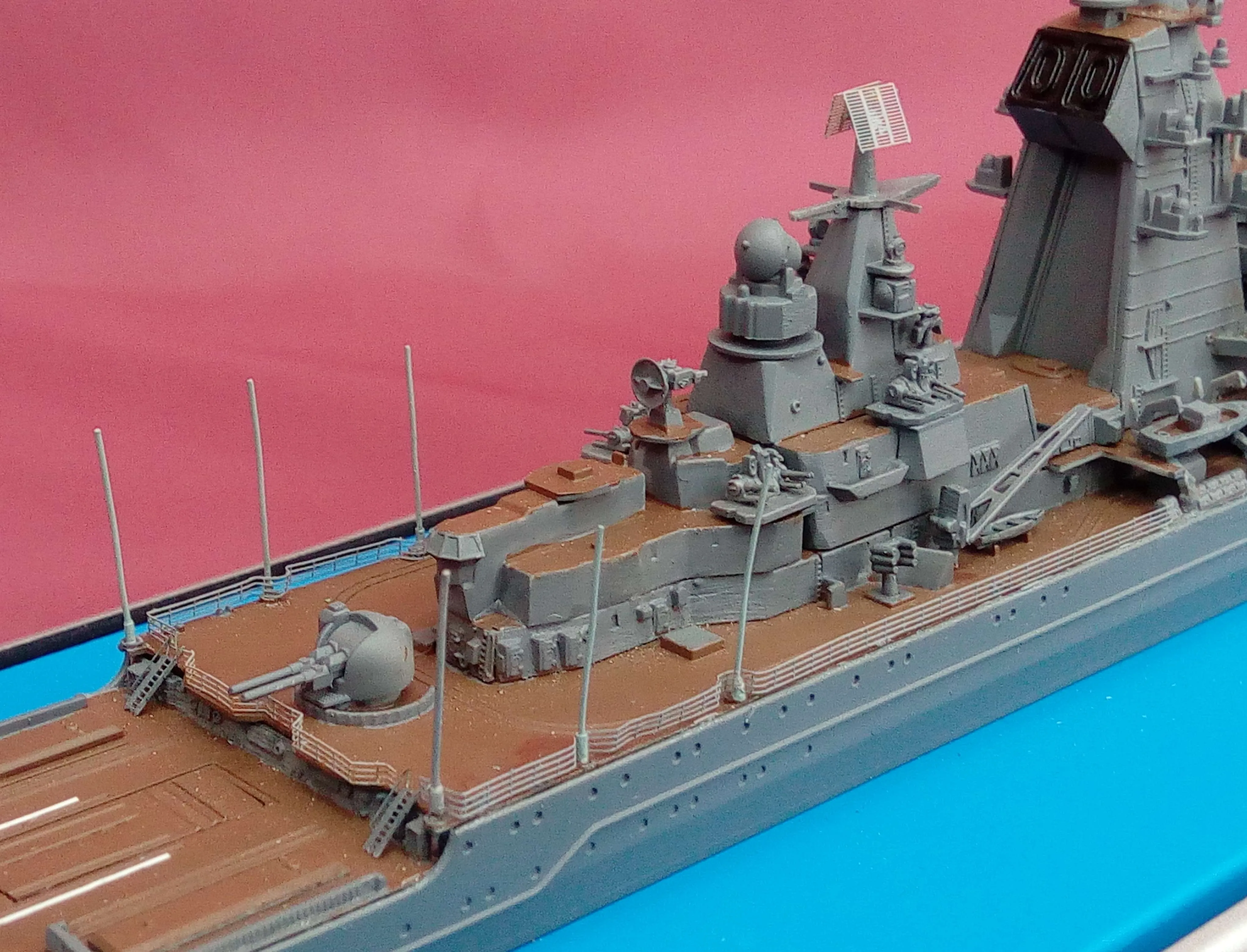 Модель корабля ТАРкр проекта 1144 «Адмирал Нахимов» - Верфь на Столе