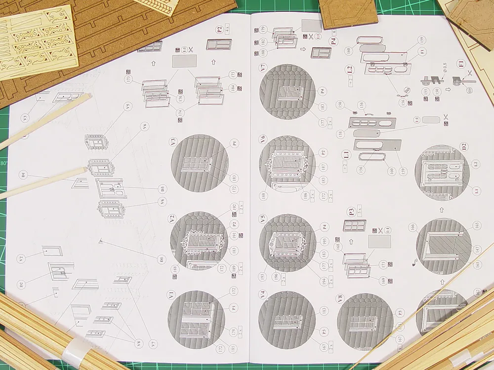 Загородный летний дом, 2880 деталей + (Стартовый набор инструментов)