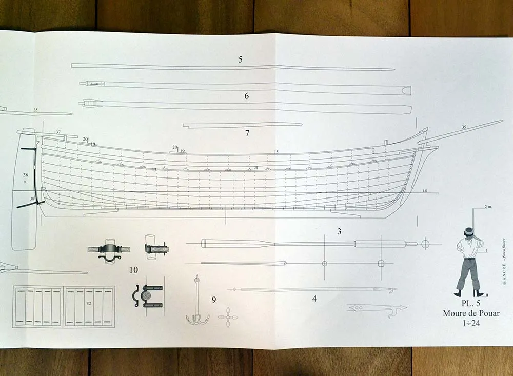 Le Moure de Pouar + чертежи