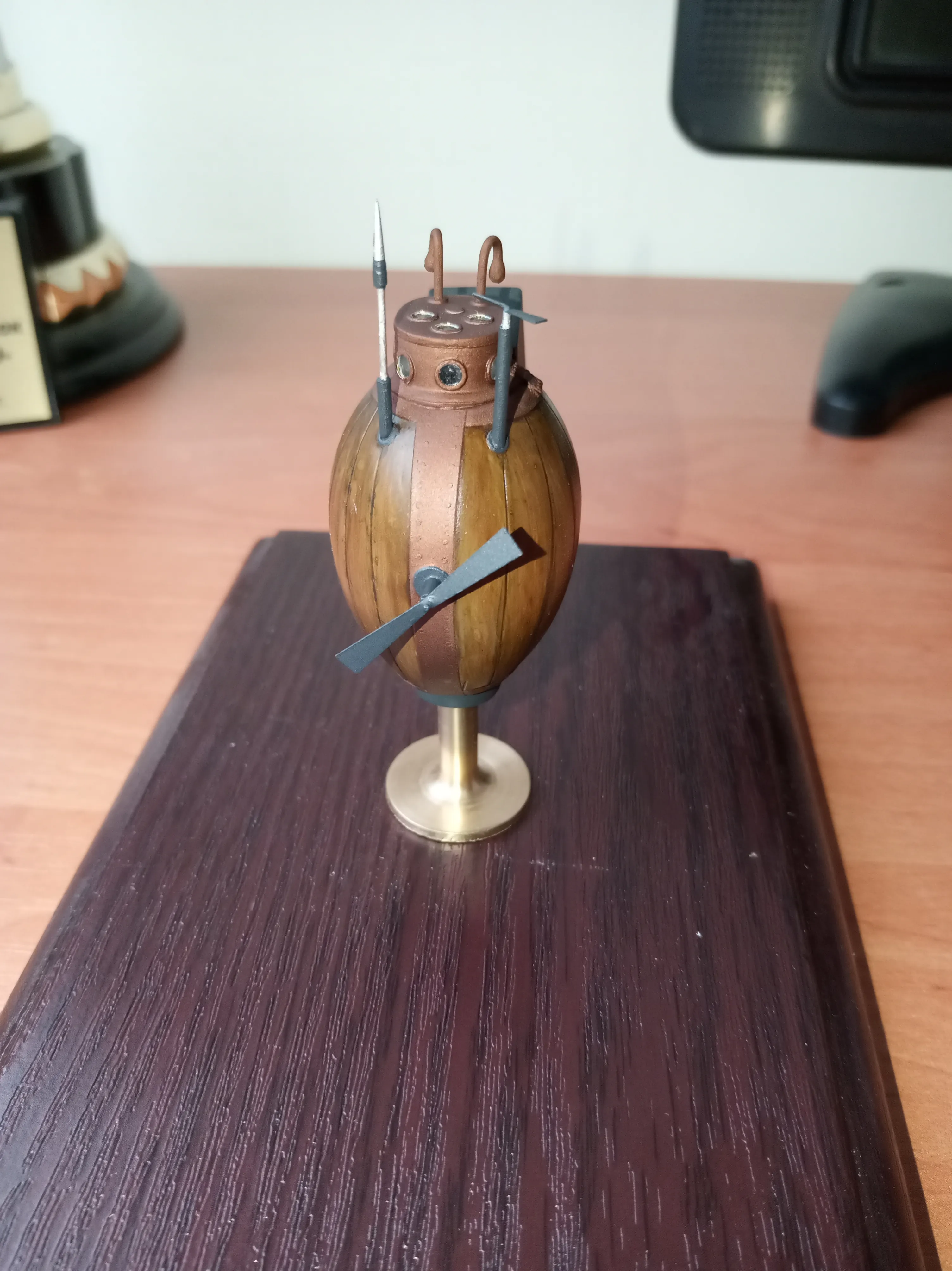 Модель корабля Подводная лодка "Turtle" (Черепаха) - Верфь на Столе