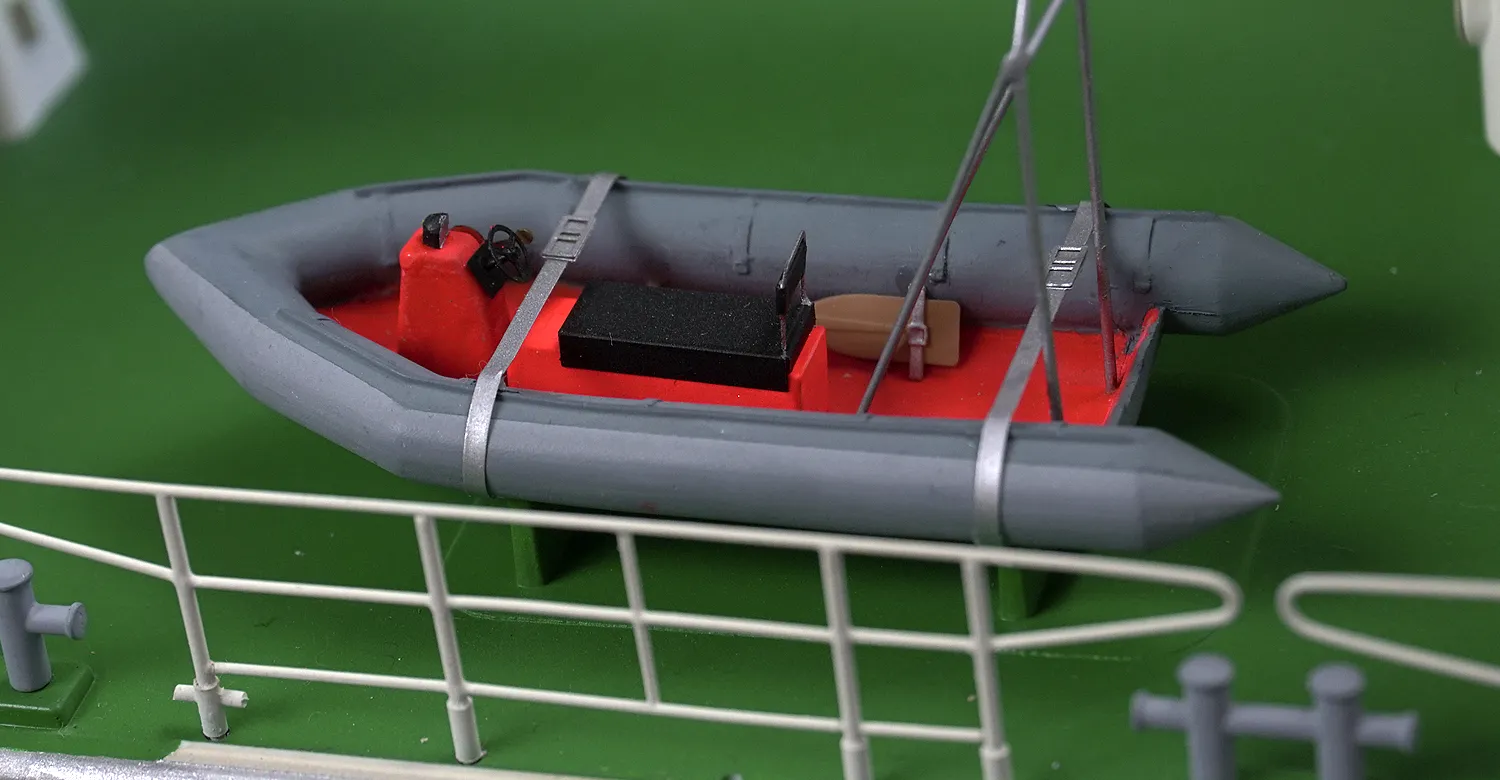 Модель корабля Cпасательный крейсер «HERMANN MARWEDE» - Верфь на Столе