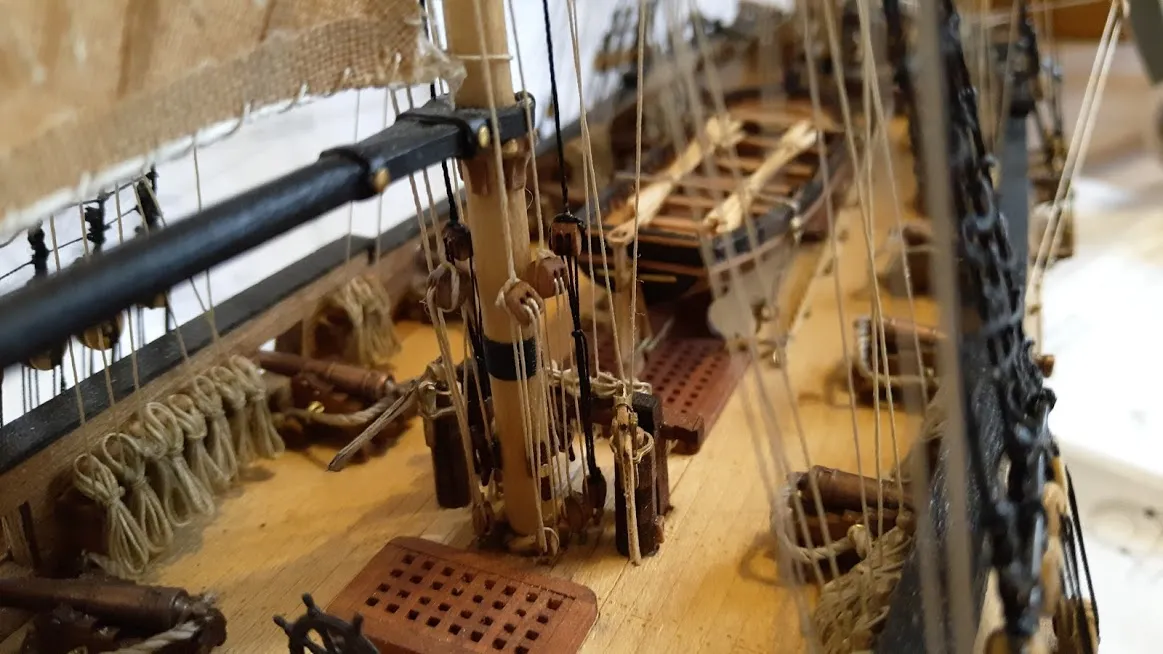 Модель корабля Бригантина "Феникс" - Верфь на Столе