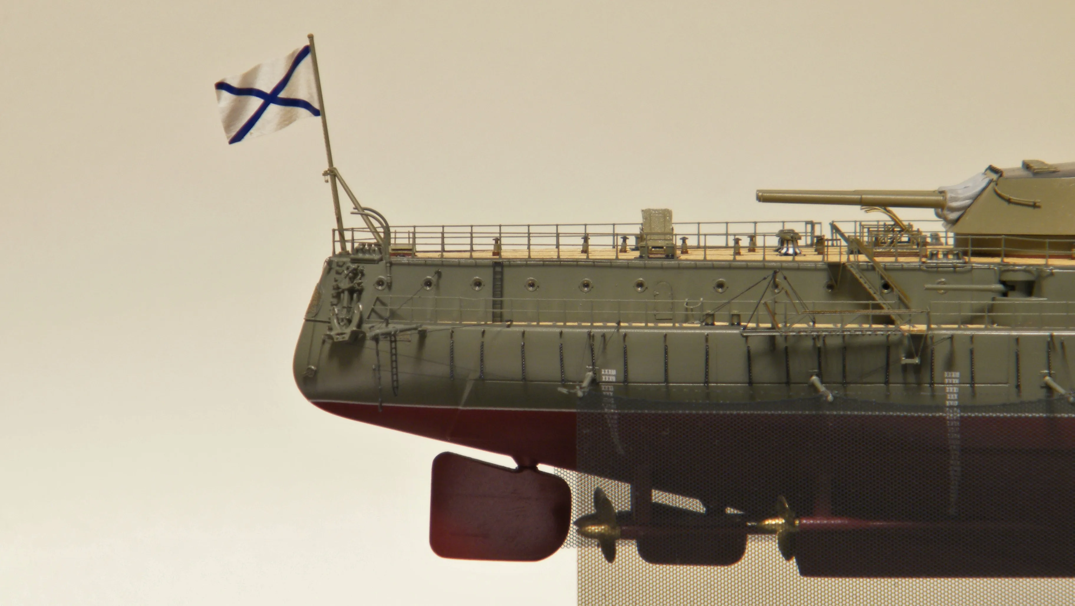 Модель корабля Линкор "Севастополь" начало 1915 г. - Верфь на Столе