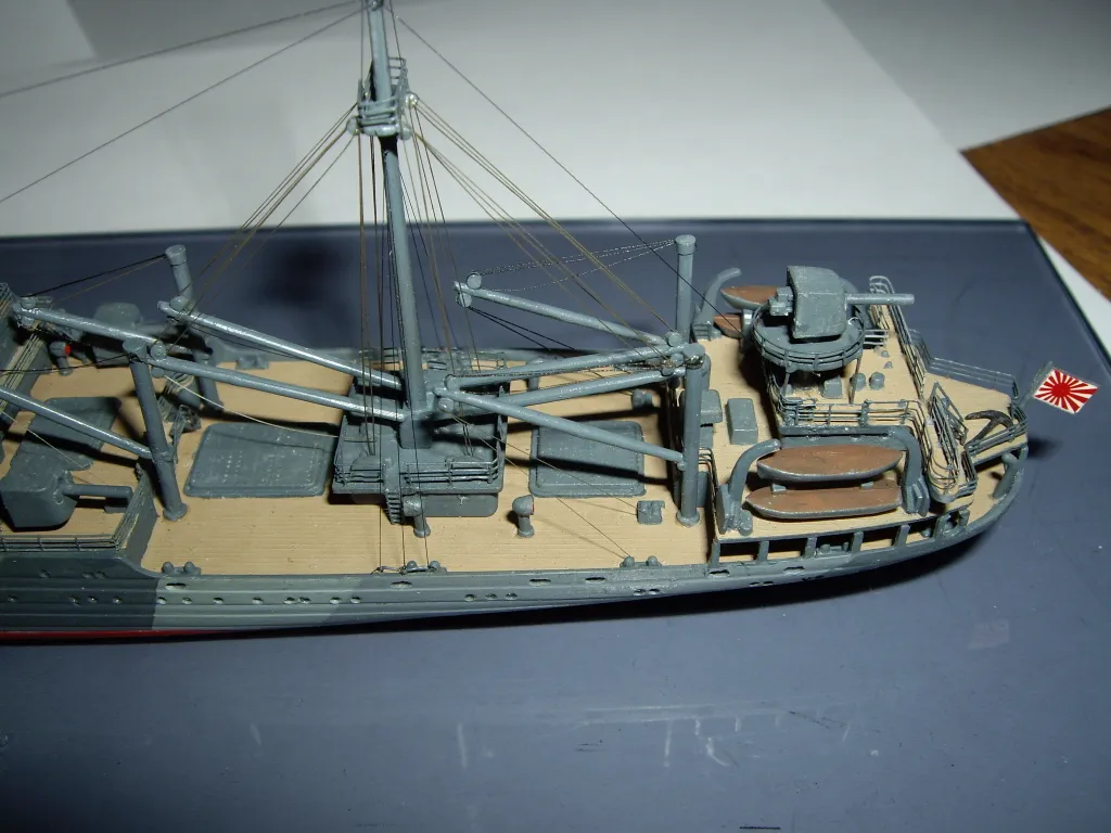 Модель корабля судно снабжения подводных лодок «Хэйан Мару» - Верфь на Столе