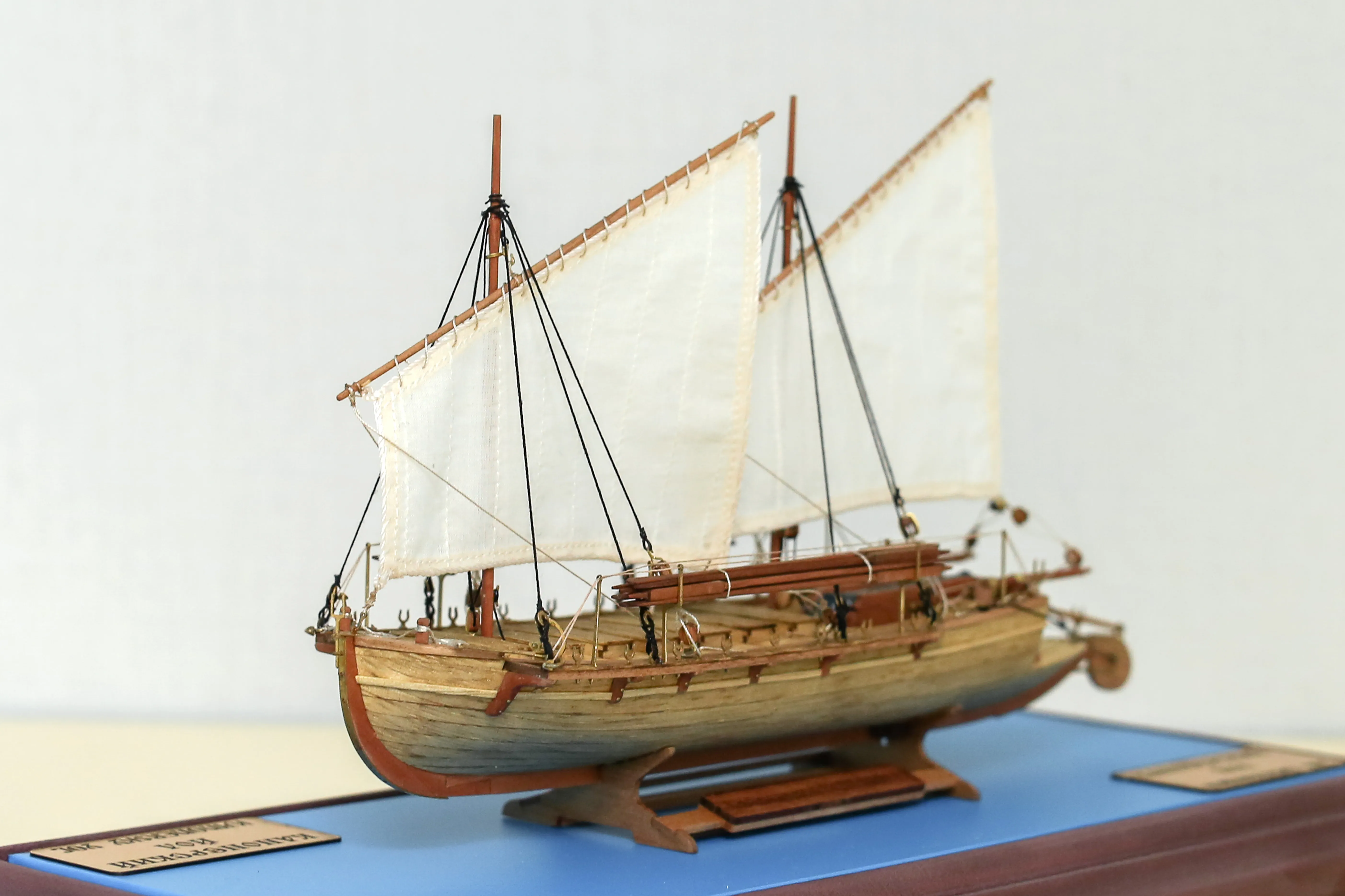 Модель корабля Канонерский йол - Верфь на Столе