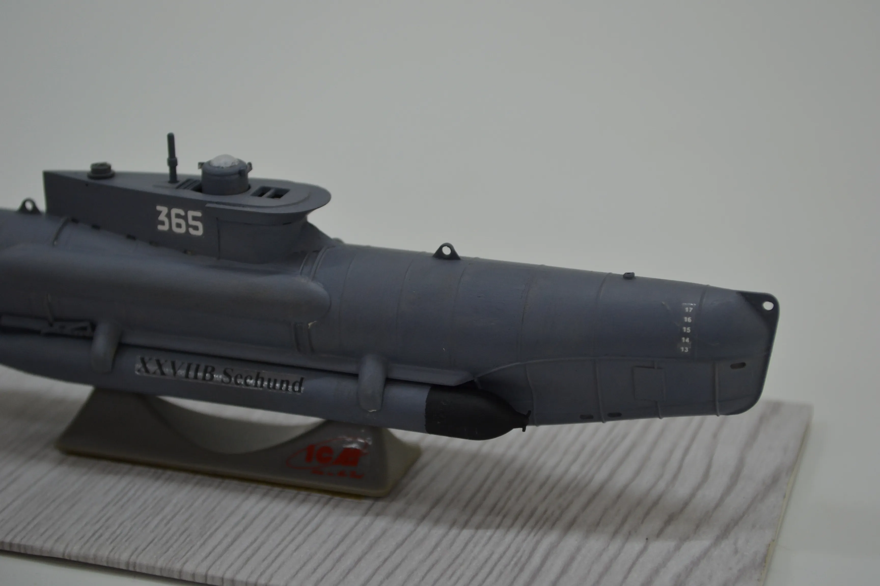 Модель корабля Подводная лодка тип "Зеехунд" - Верфь на Столе