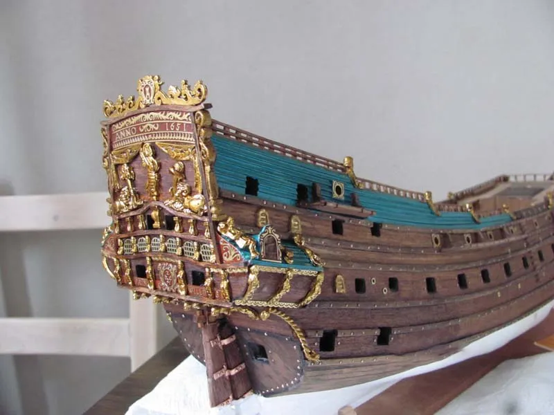 деревянная модель корабля Prins Willem