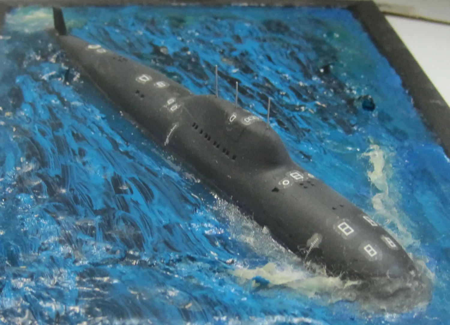 Модель корабля АПЛ проект 705 "Альфа"   - Верфь на Столе