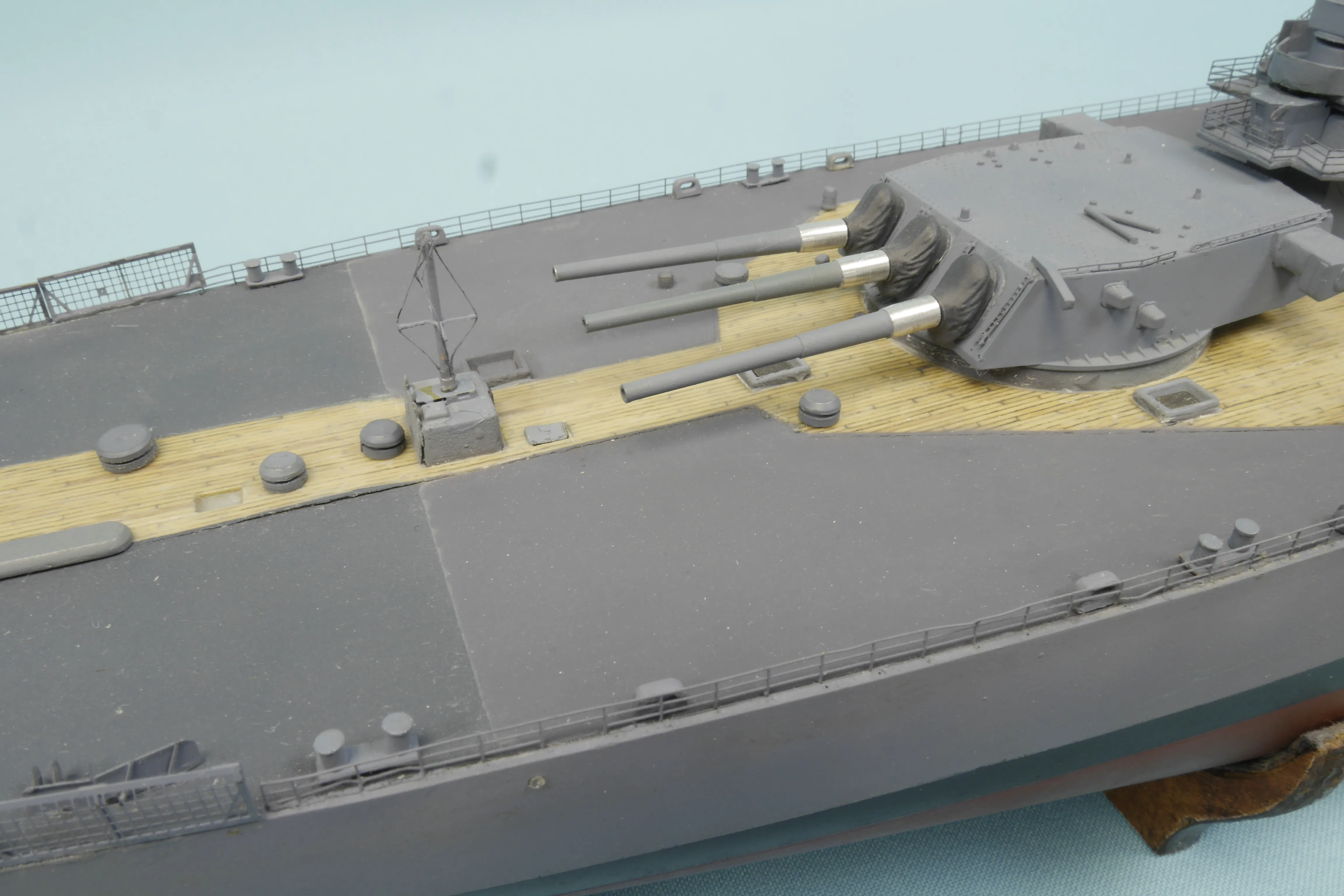 Модель корабля USS «New Jersey» (BB-62) - Верфь на Столе