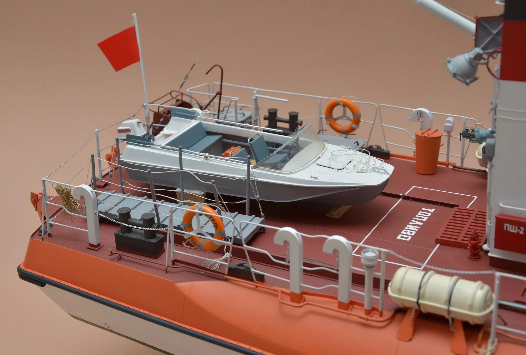 Модель корабля «Метель», проект 1458 - Верфь на Столе