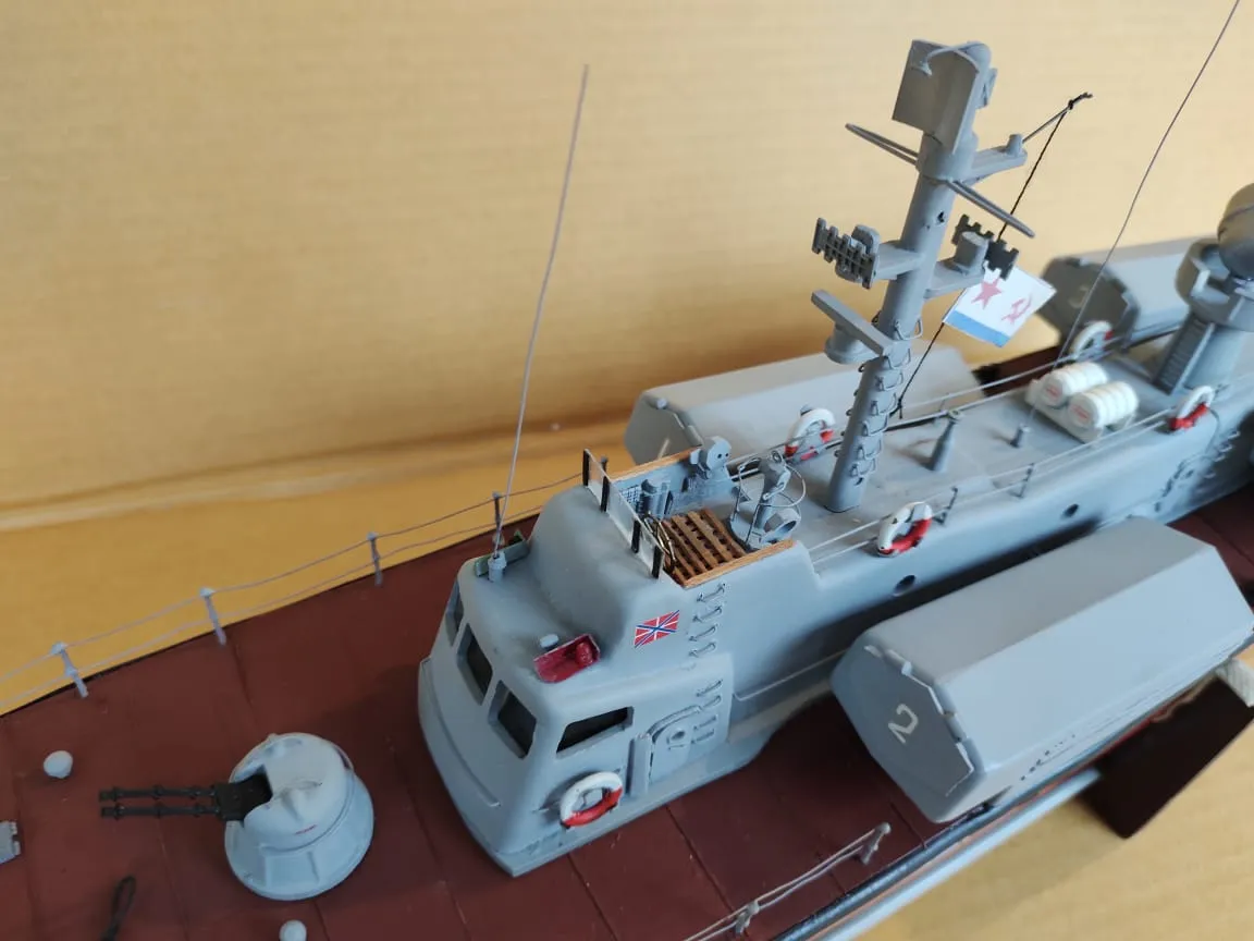Модель корабля Ракетный катер проект 205 «Москит» - Верфь на Столе