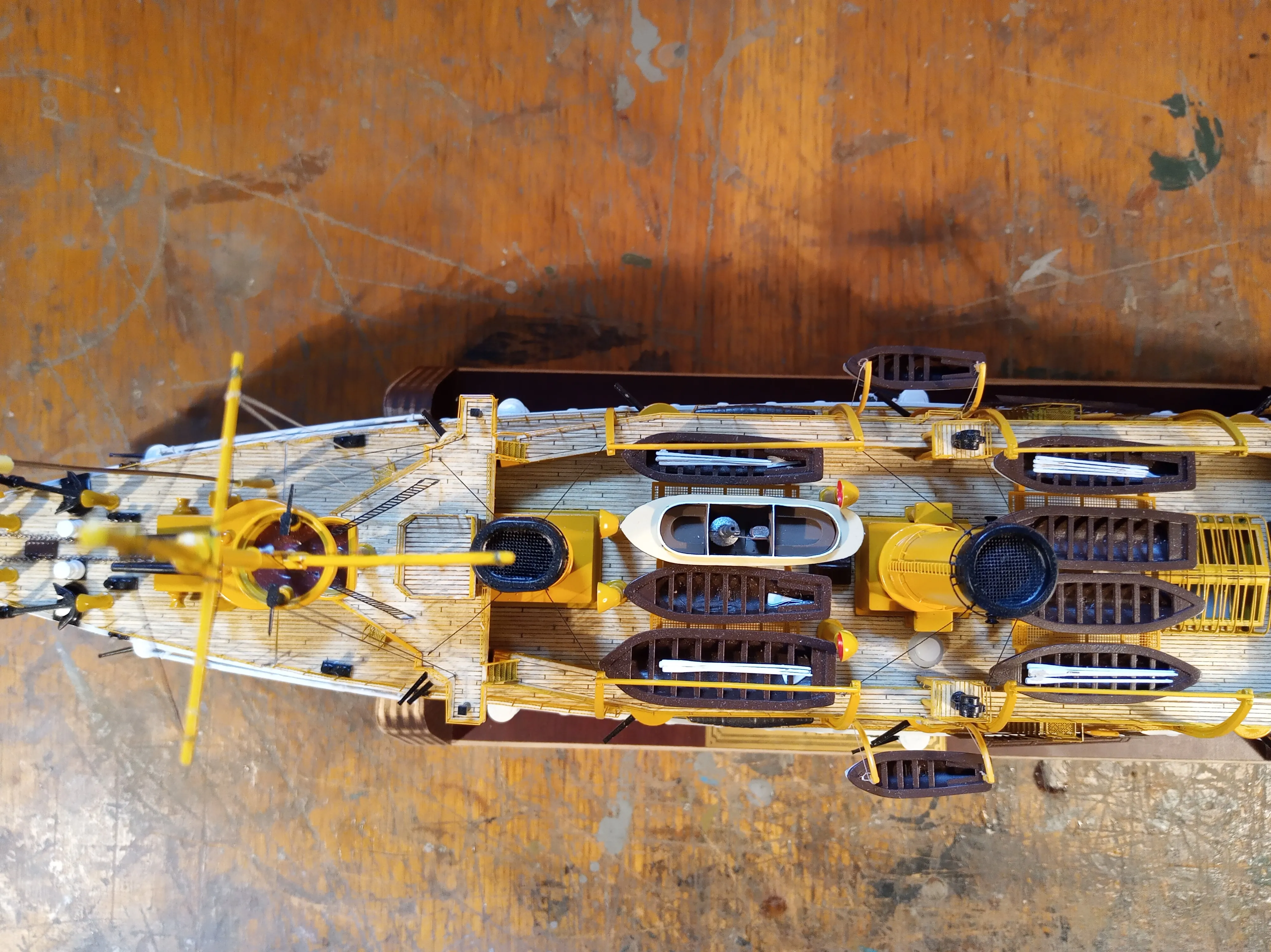 Модель корабля Protected Cruiser USS "OLIMPIA" - Верфь на Столе