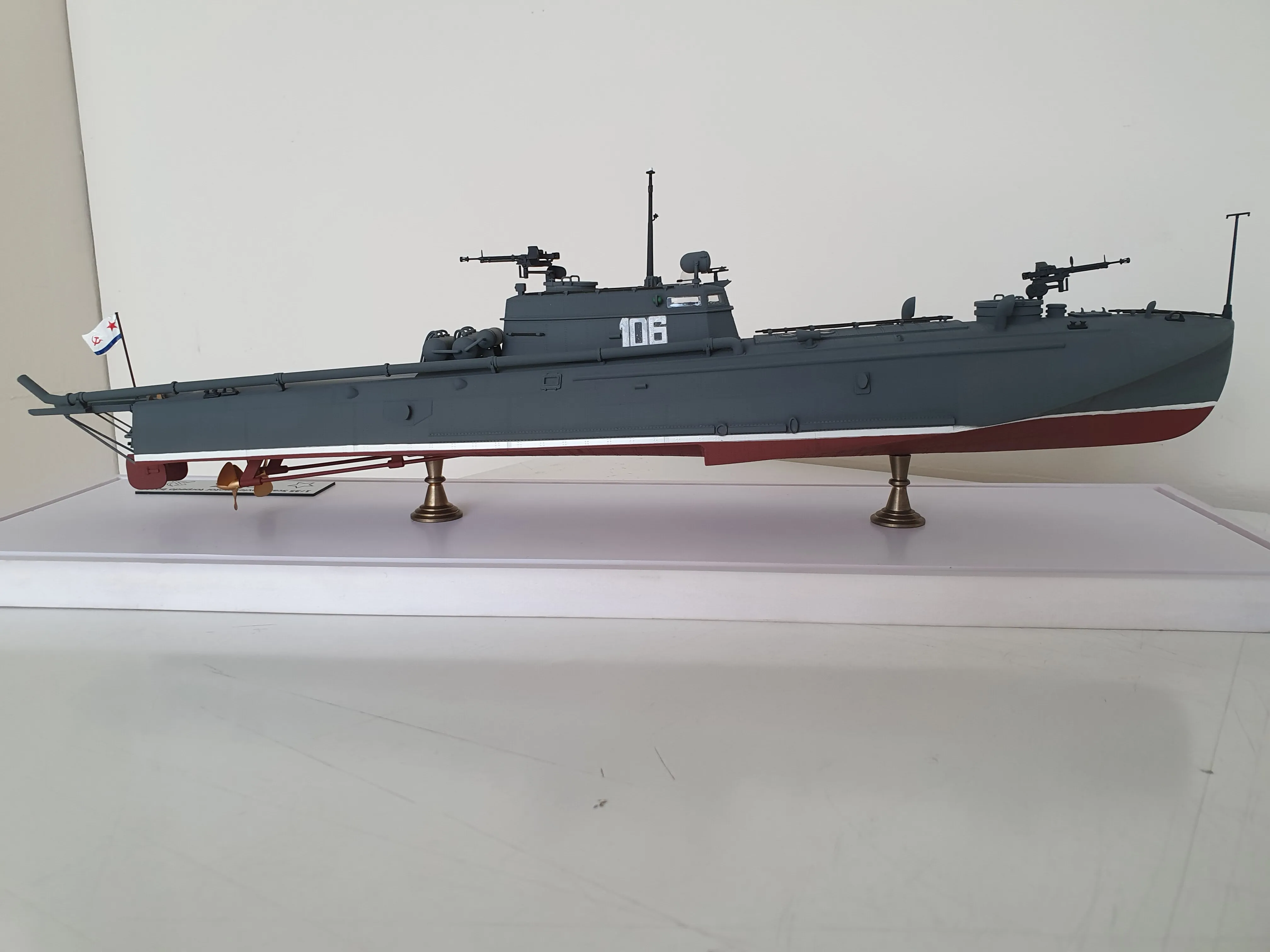 Модель корабля Торпедный катер G5 - Верфь на Столе