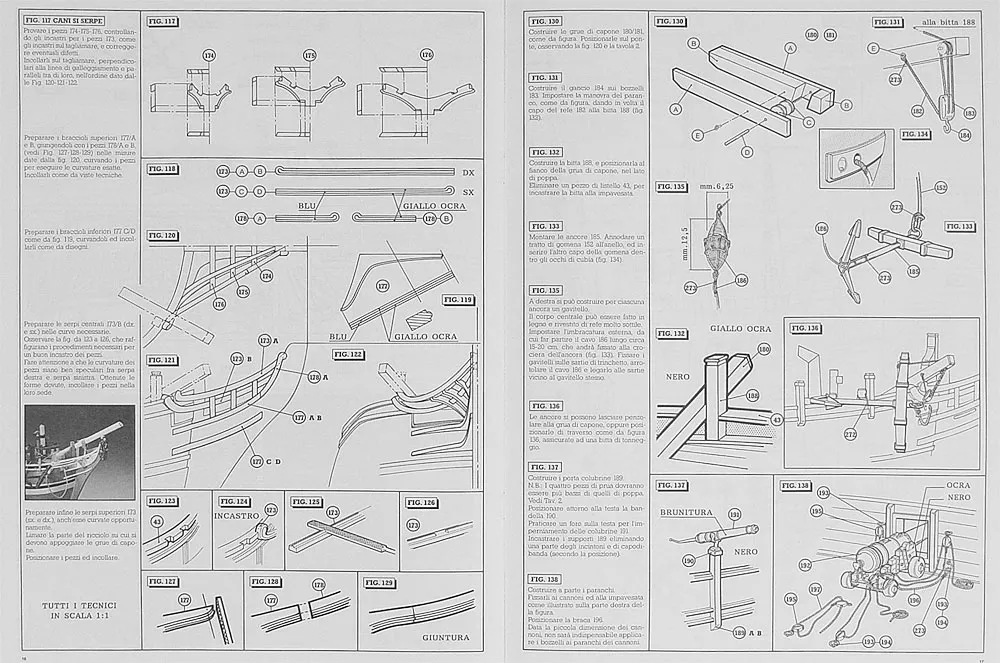 Чертеж корабля HMS Bounty