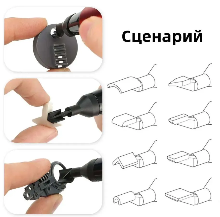 Аккумуляторная миниатюрная линейная шлифмашинка 