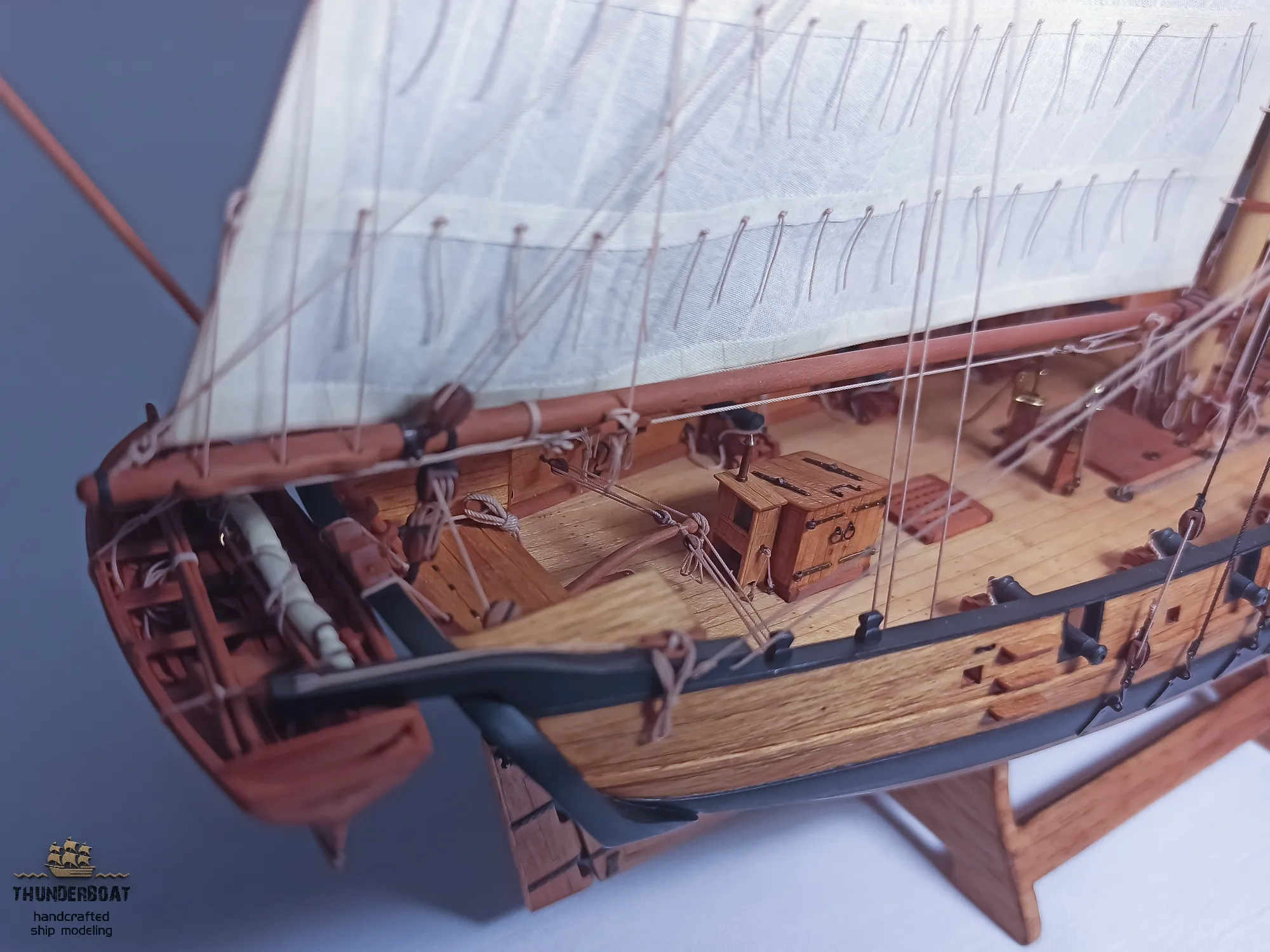 Модель корабля Тендер «Авось» - Верфь на Столе