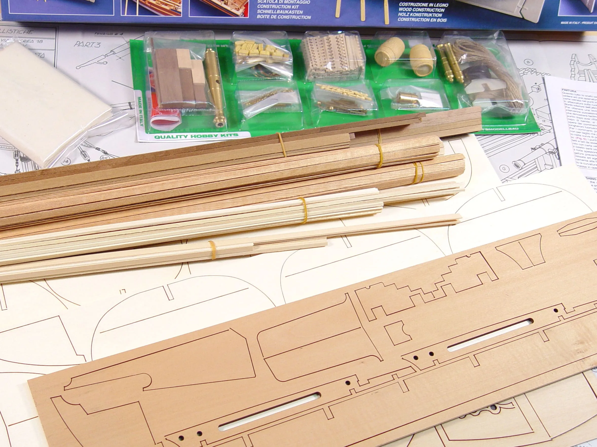 Модель корабля своими руками Armed Launch