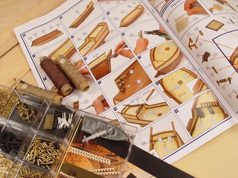 модель корабля своими руками Albatros