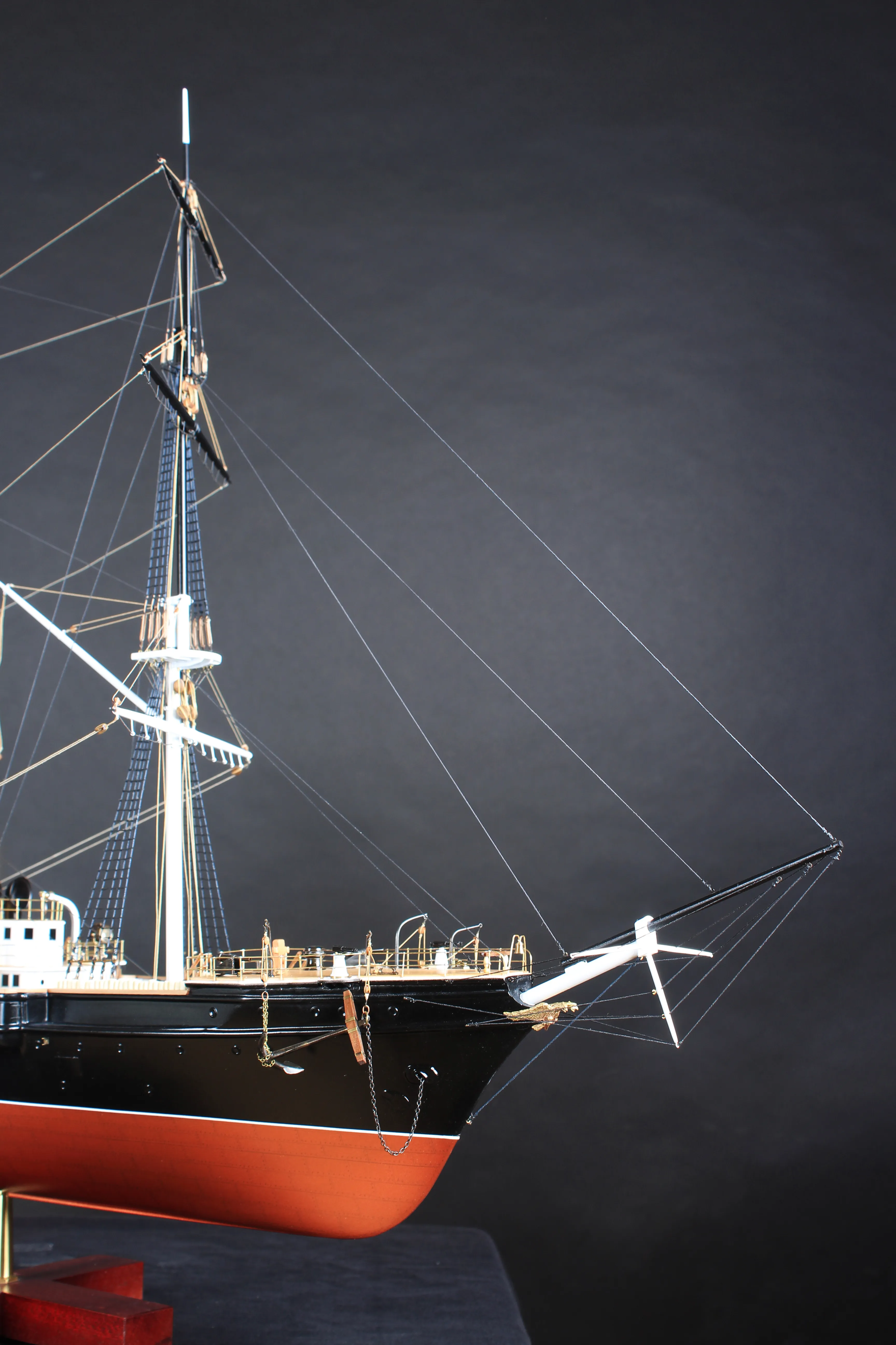 Модель корабля Корвет "Витязь" II 1884 г. - Верфь на Столе