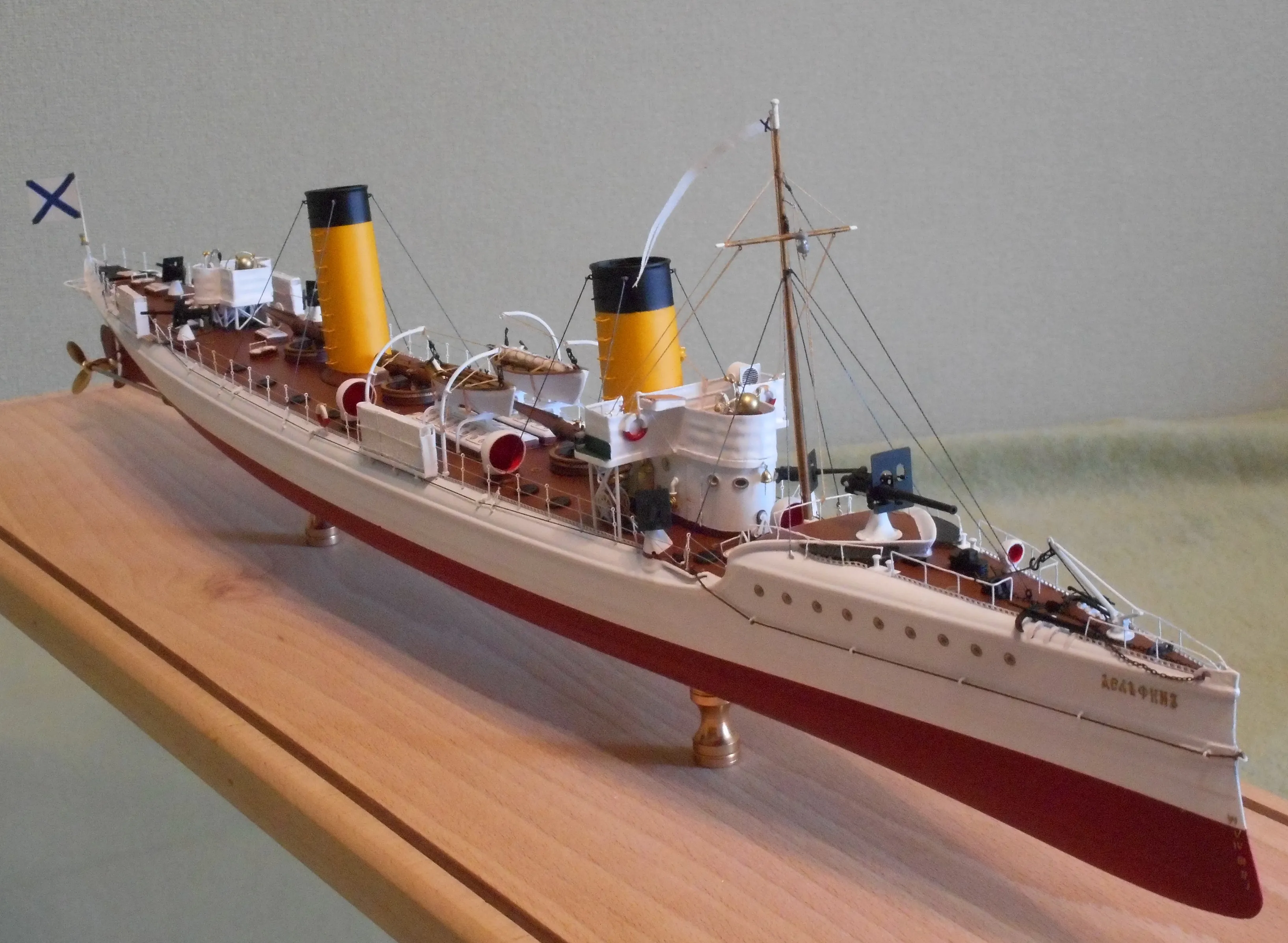 Модель корабля Эскадренный миноносец "Дельфин" - Верфь на Столе