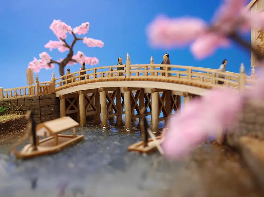 Мост Tokaido Nippon-Bashi + (Стартовый набор инструментов)