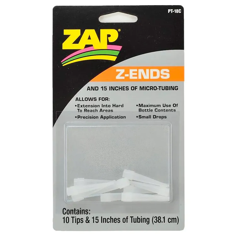 Комплект из 10 наконечников и 5 микротрубок для клея