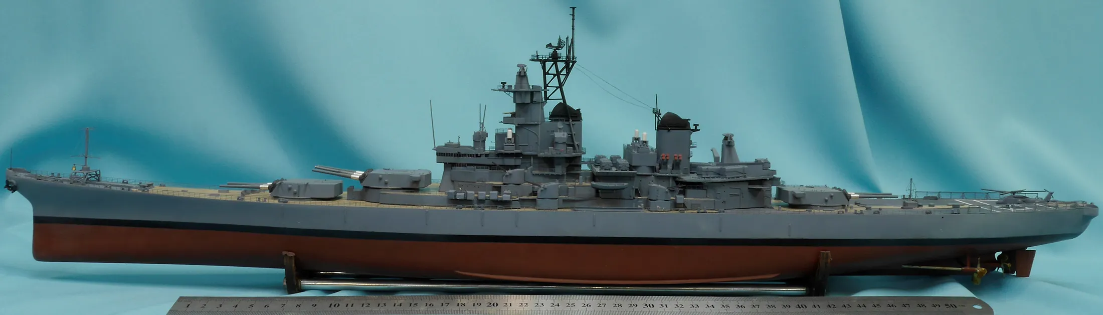 Модель корабля Линкор «Нью-Джерси» - Верфь на Столе