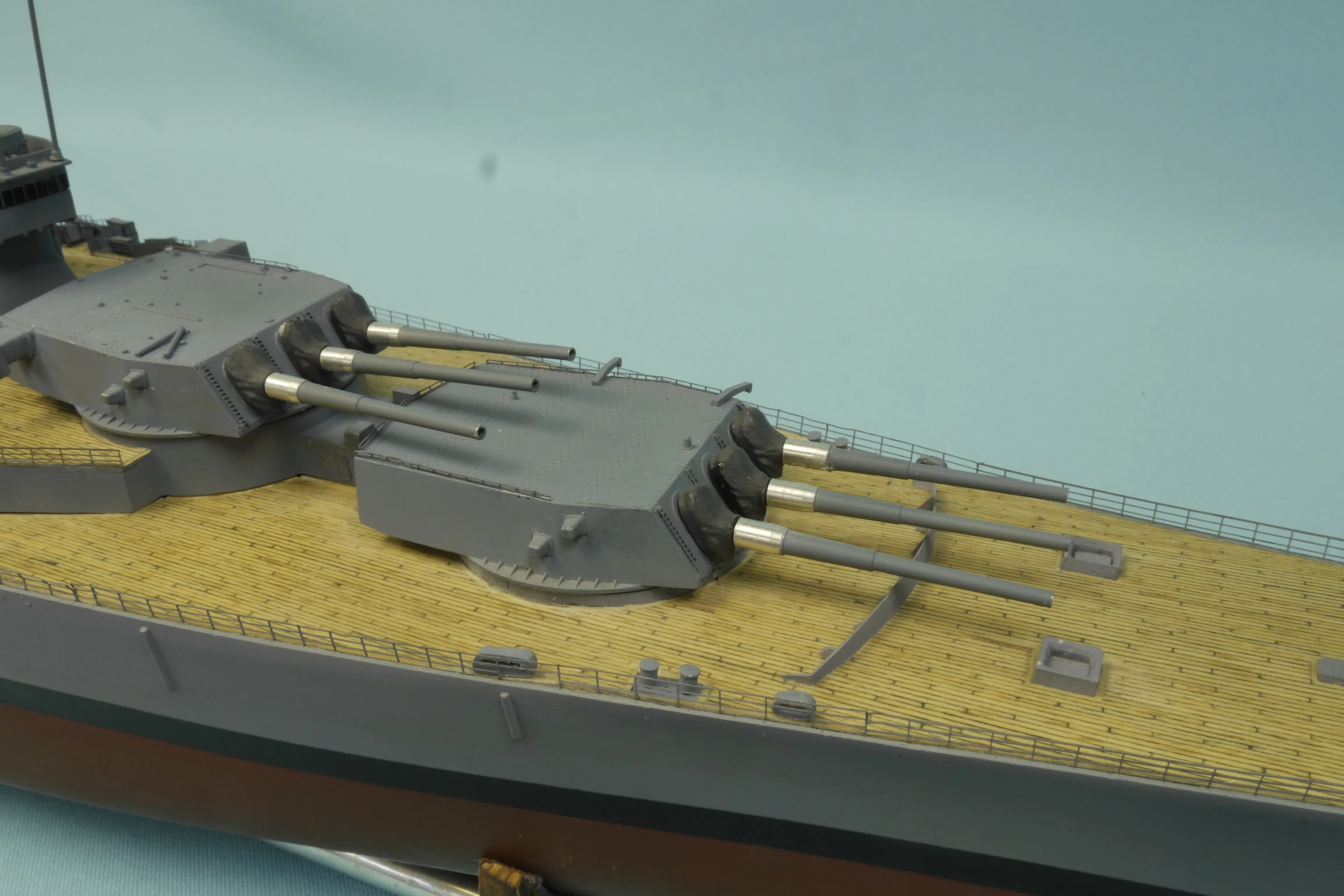 Модель корабля USS «New Jersey» (BB-62) - Верфь на Столе