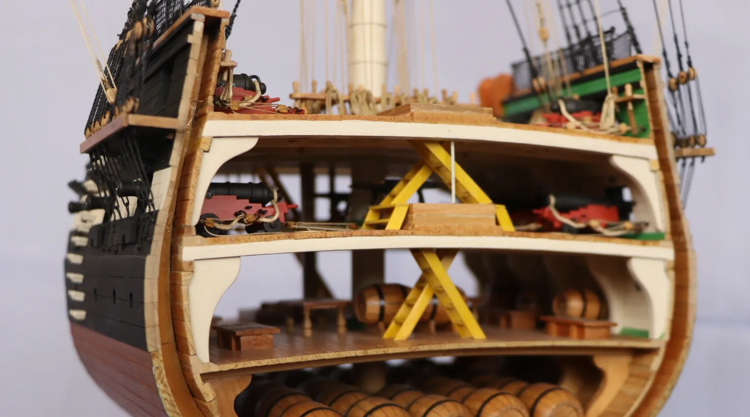 Модель корабля Фрегат "Конституция" - Верфь на Столе