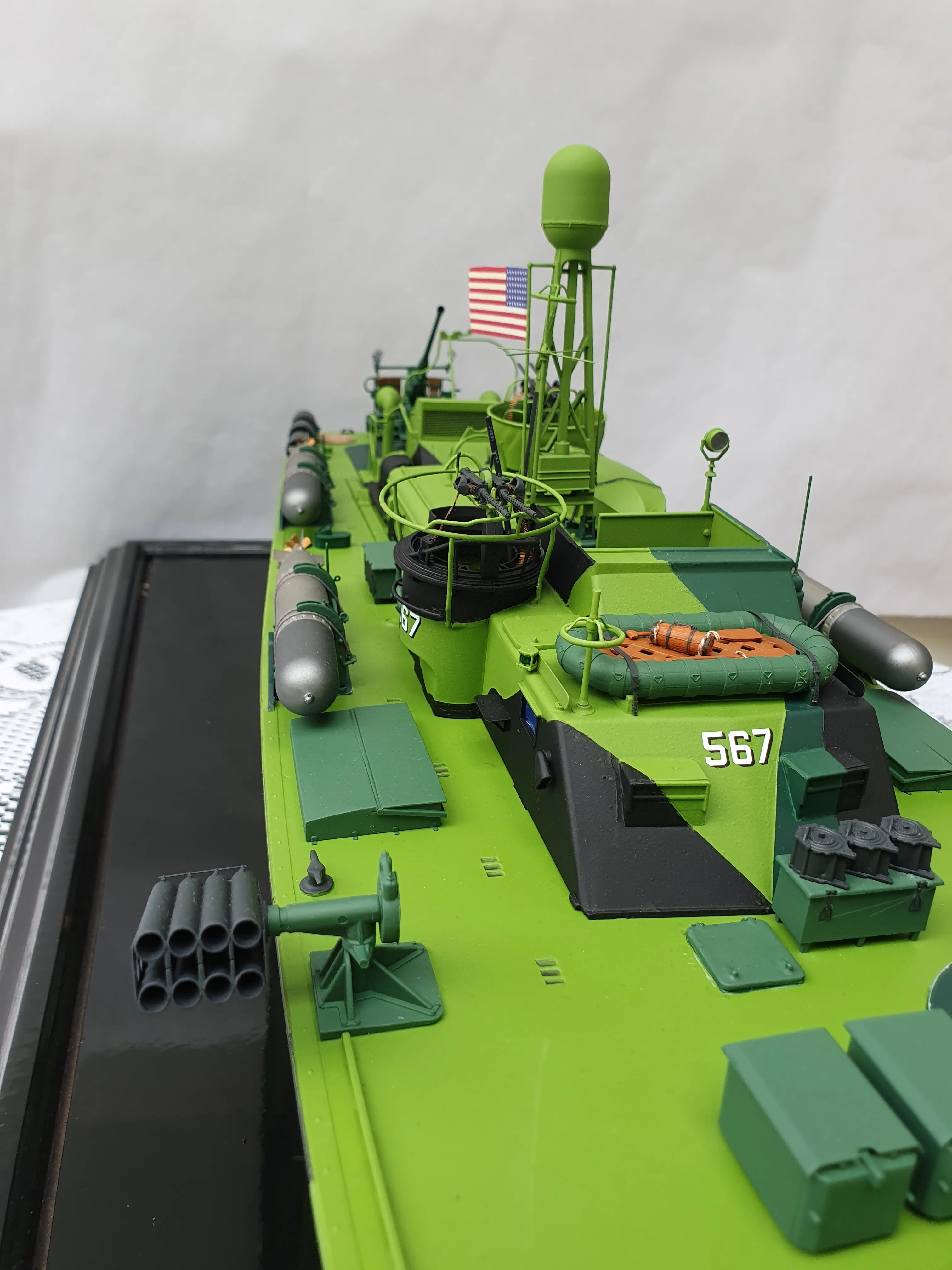 Модель корабля ELCO 80 TORPEDO BOAT PT-567 - Верфь на Столе