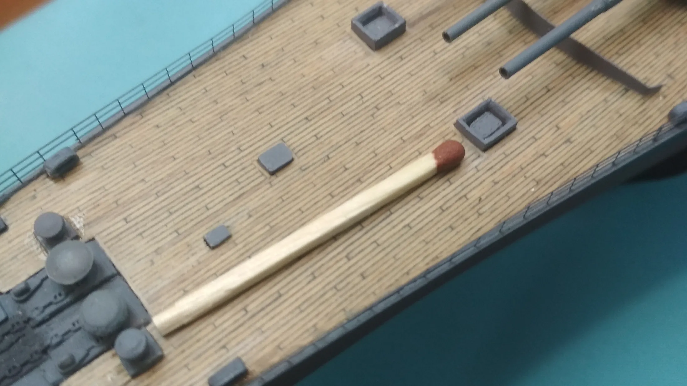 Модель корабля Линкор «Нью-Джерси» - Верфь на Столе