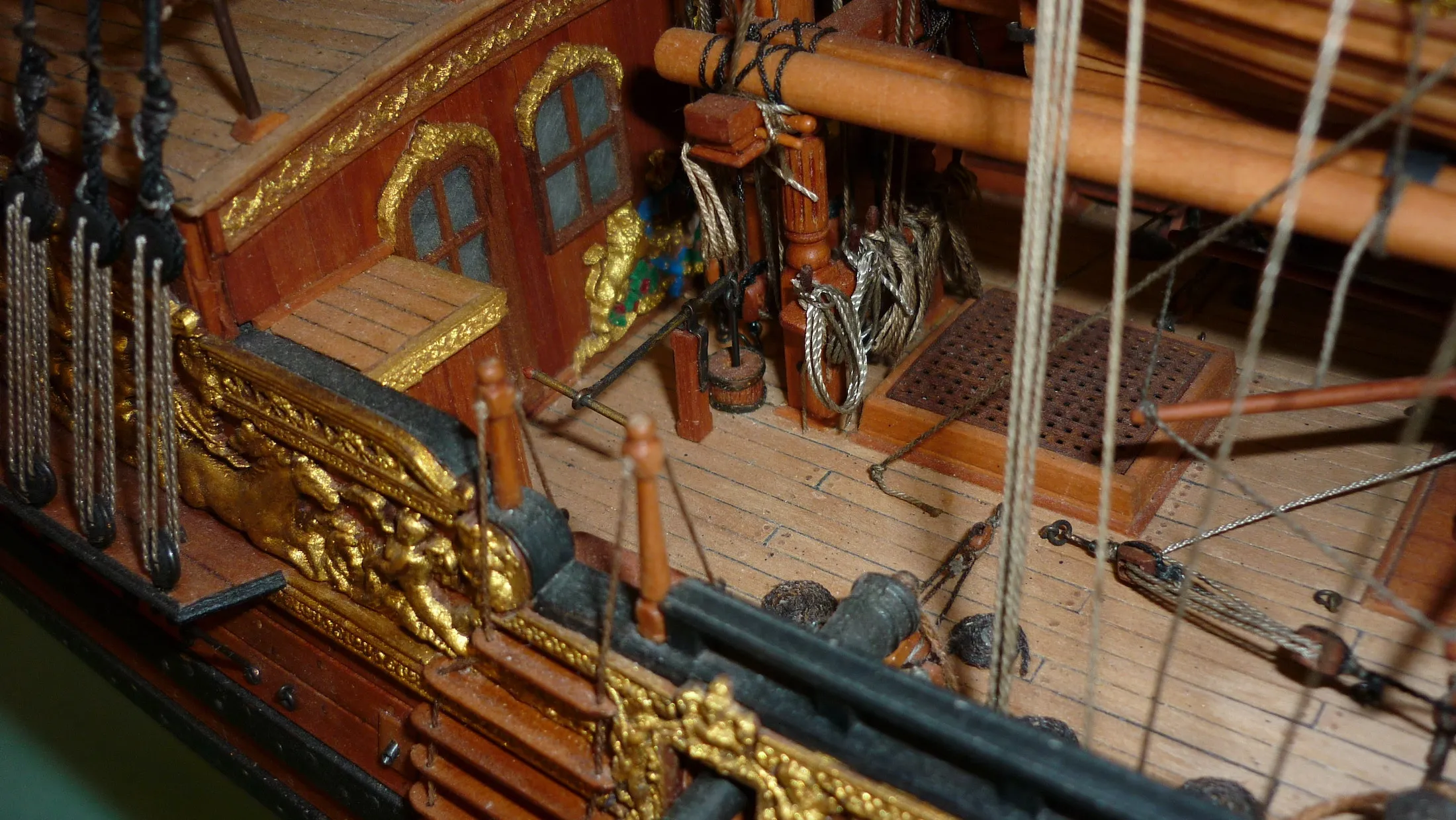 Модель корабля Королевская яхта «Royal Caroline», Англия - Верфь на Столе