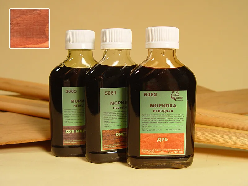 Морилка неводная, дуб, 100 мл