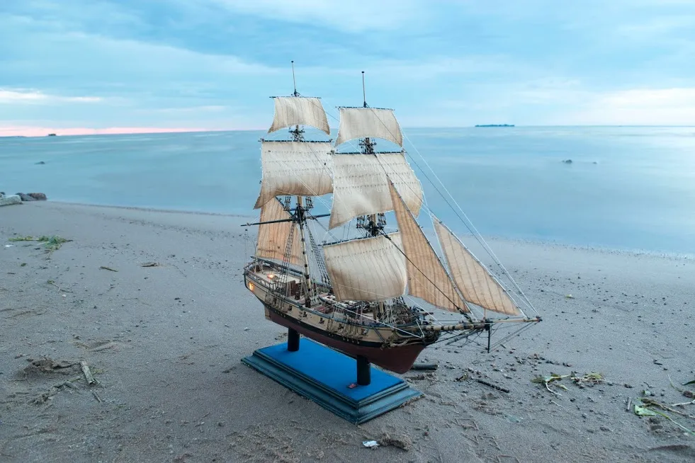 Модель корабля Бригантина "Феникс" - Верфь на Столе
