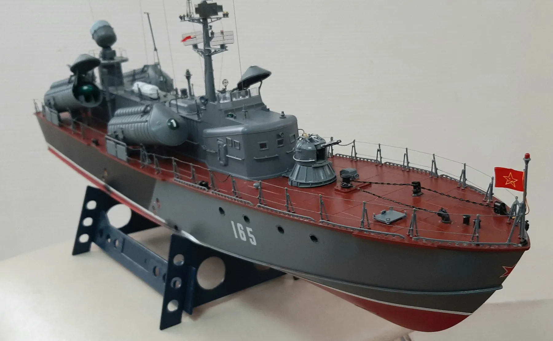 Модель корабля ракетного катера проекта 205 У «Москит» - Верфь на Столе