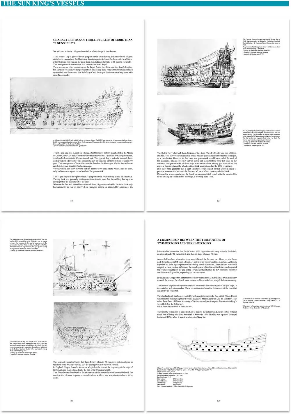 The ships of the sun king