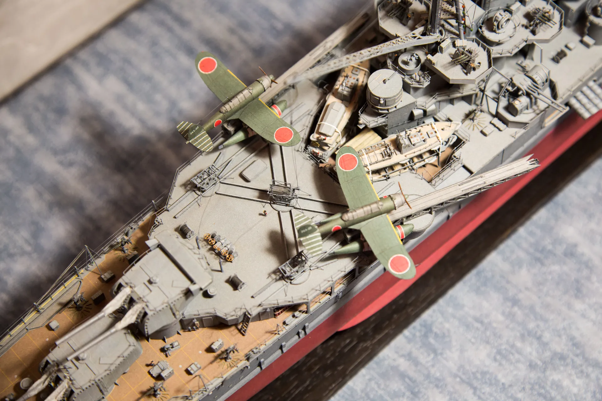 Модель корабля IJN MAYA  - Верфь на Столе