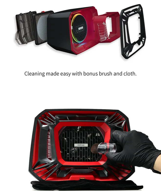 Настольная система пылеудаления Glutton