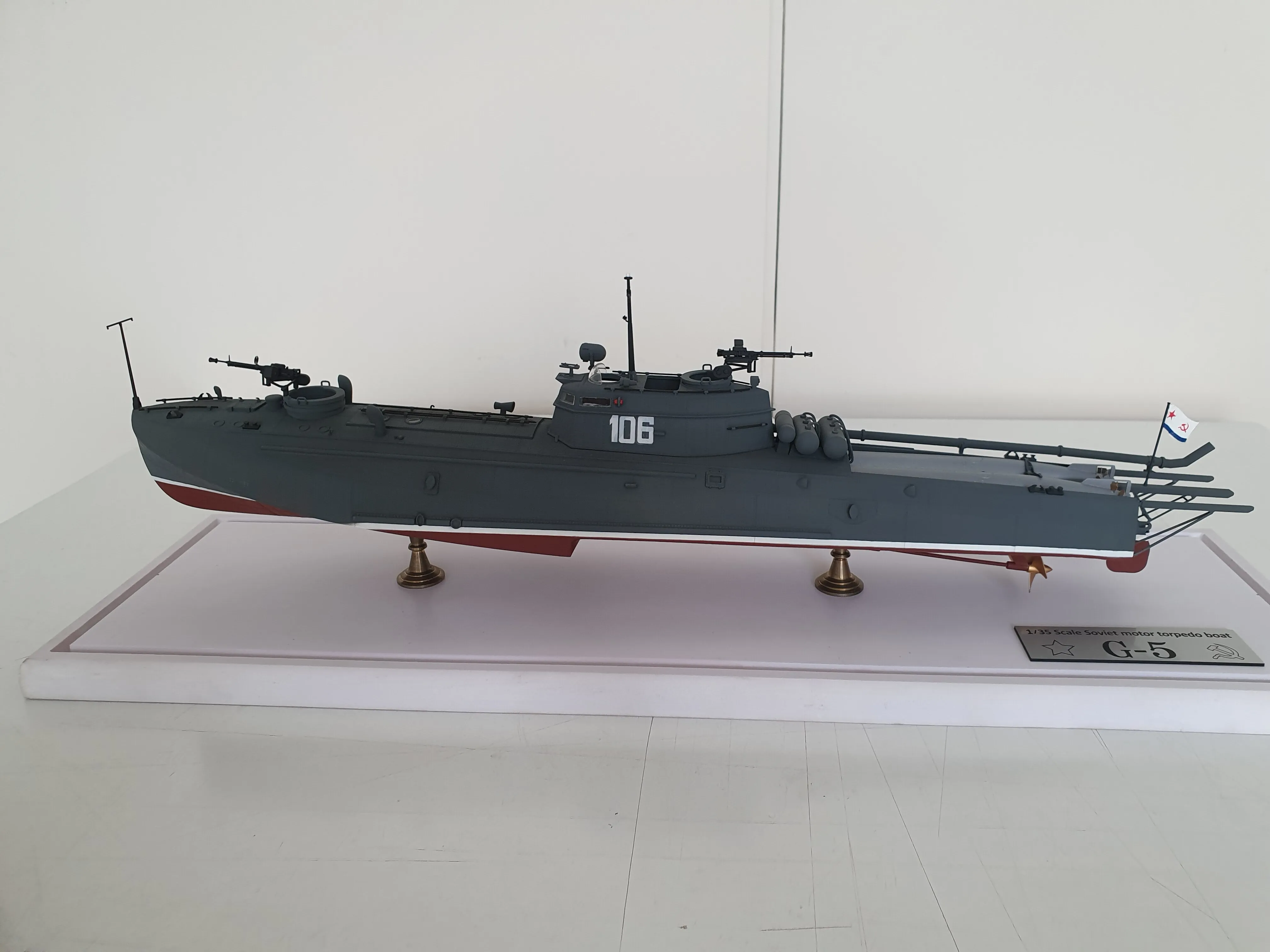 Модель корабля Торпедный катер G5 - Верфь на Столе