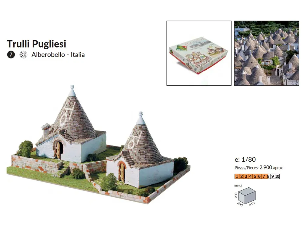 Керамический конструктор Дом Trulli купить