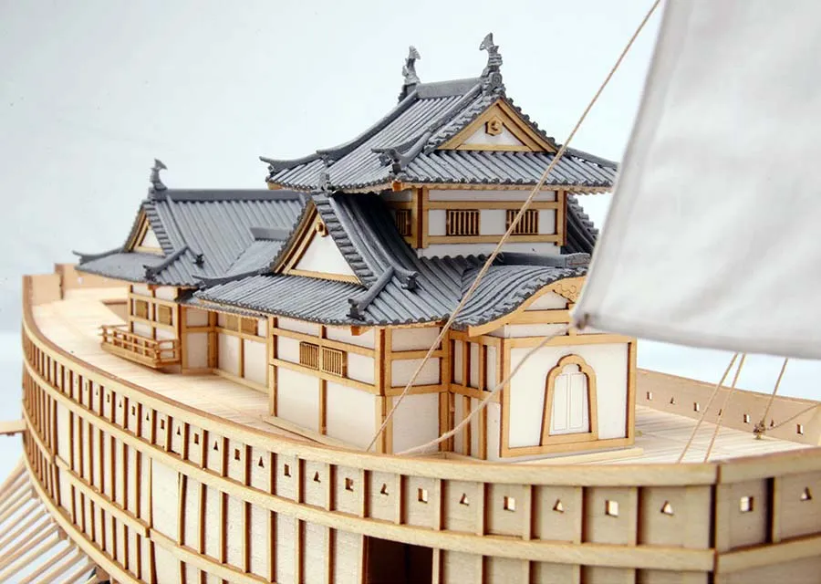 деревянная модель парусника ATAKE BUNE