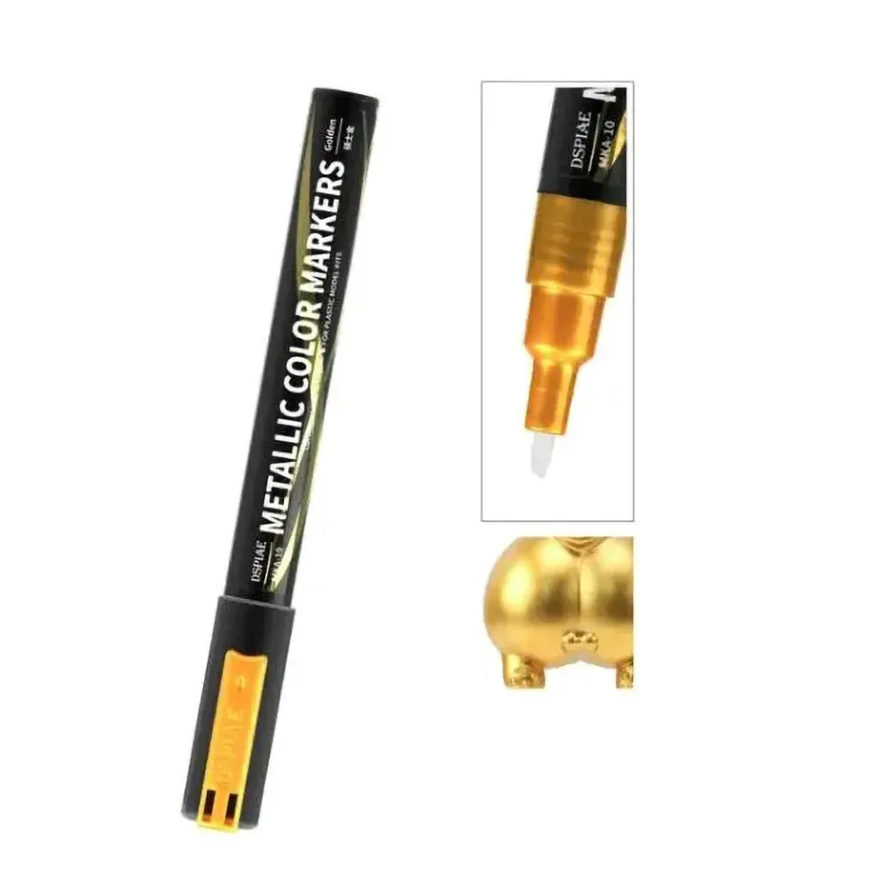 Маркер суперметаллик золотистый