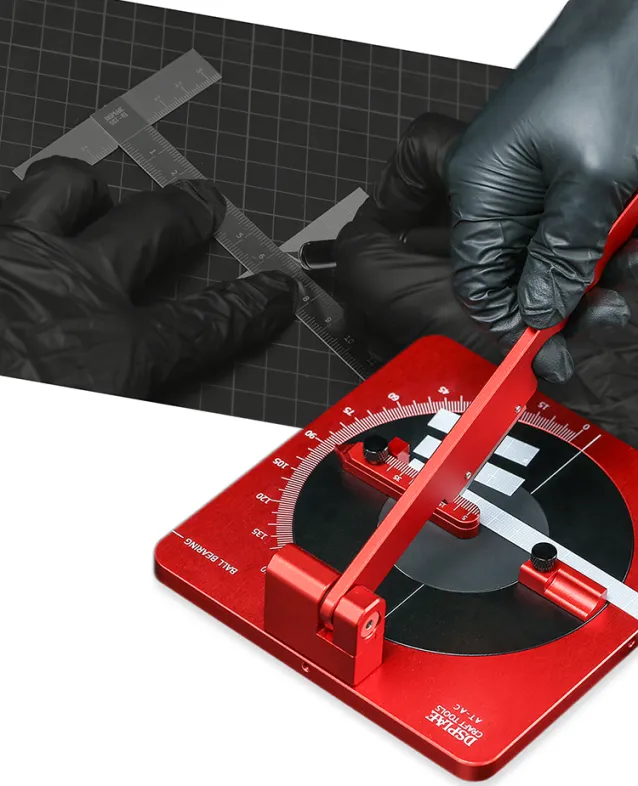 Резак для резки с угловой регулировкой и упором, металл