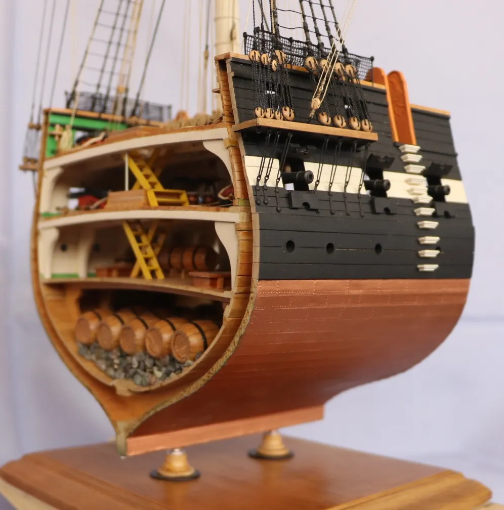 Модель корабля Фрегат "Конституция" - Верфь на Столе