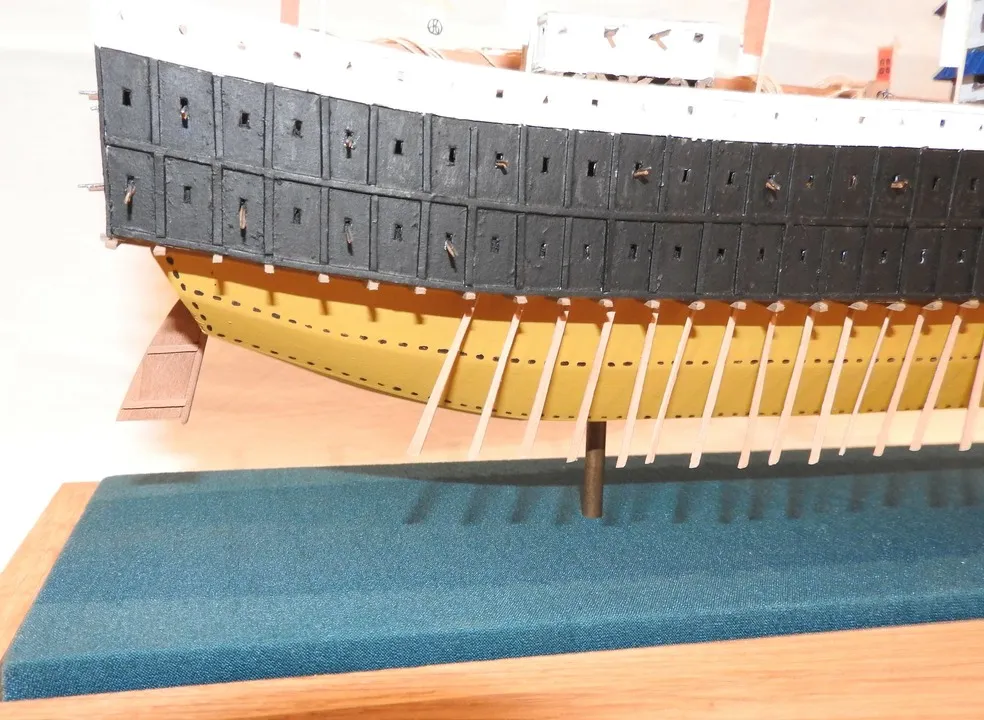 Модель корабля О'Атакебуне - Верфь на Столе