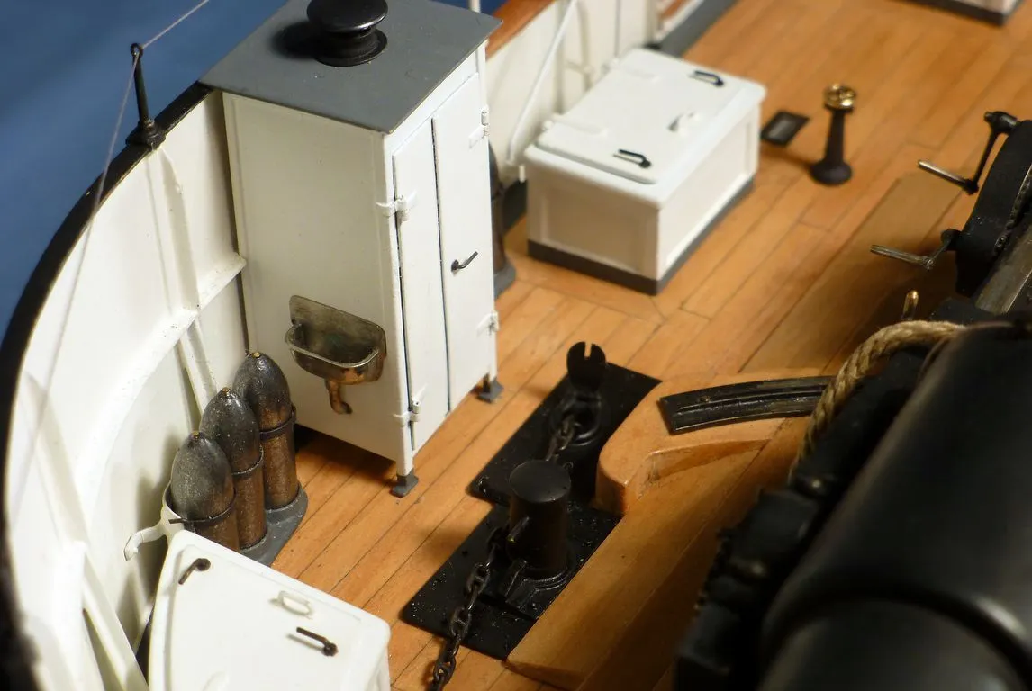 Модель корабля HMS FIDGET - Верфь на Столе