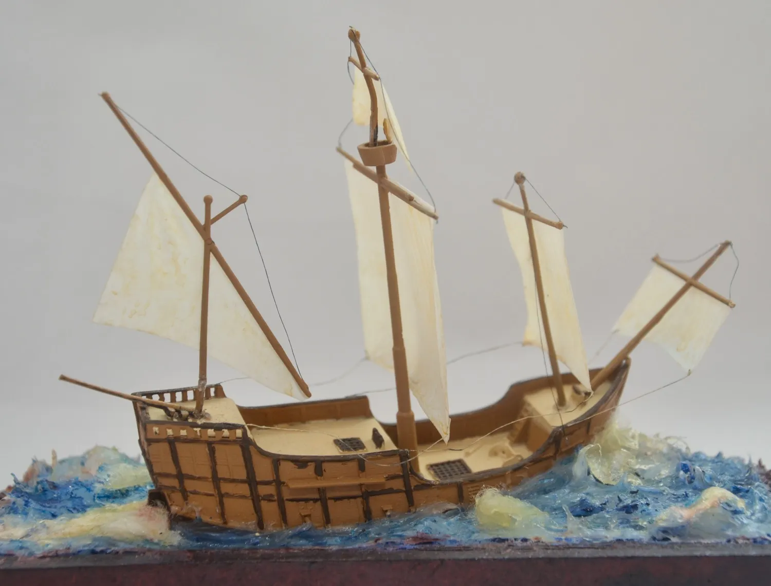 Модель корабля Каракка  "Санта-Мария" - Верфь на Столе