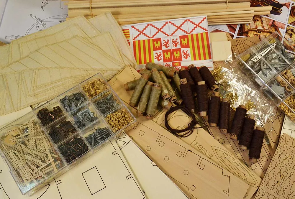 модель корабля своими руками San Felipe