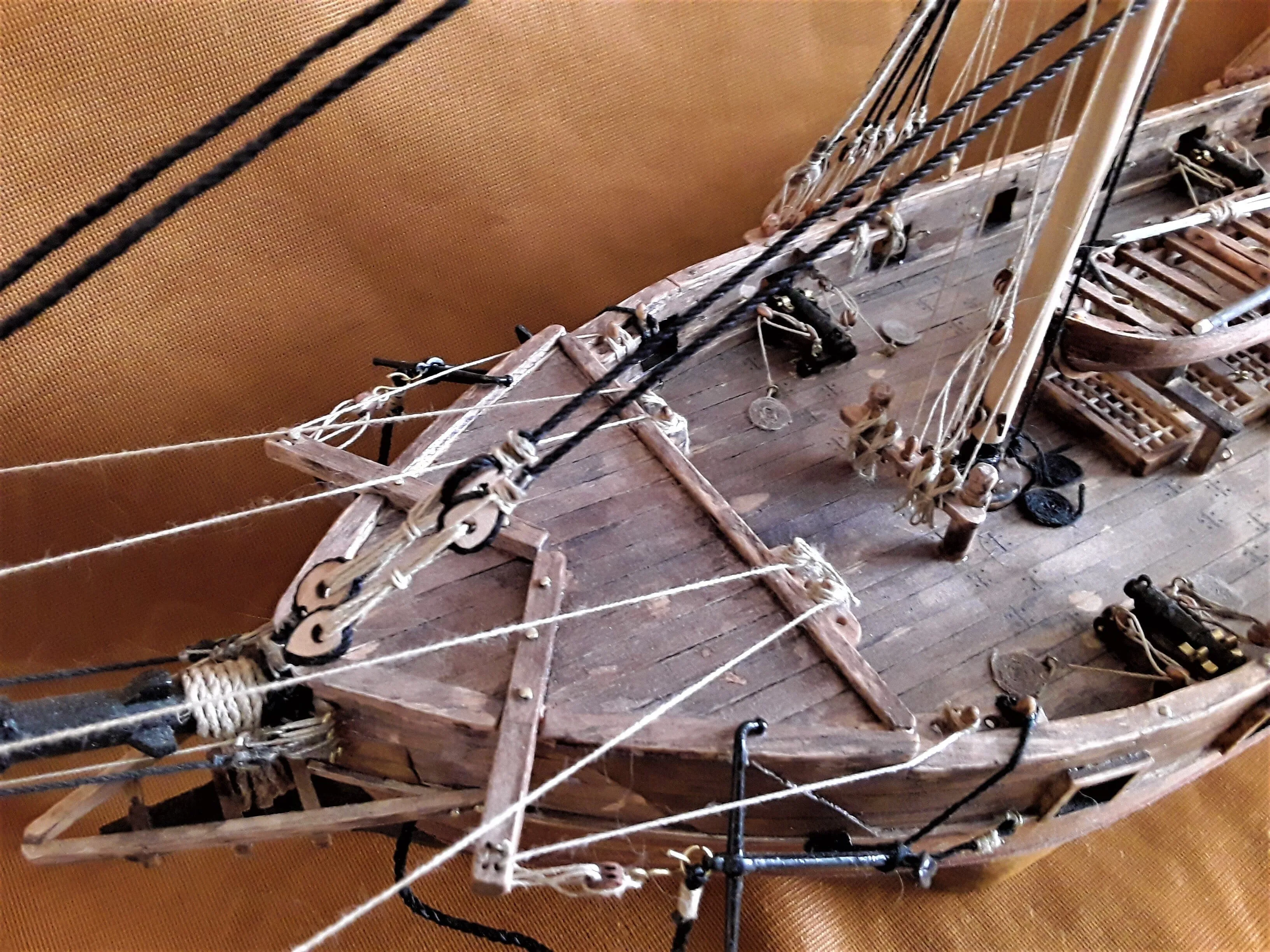 Модель корабля Бригантина "Zeus" - Верфь на Столе